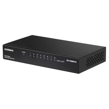 GS-1008E V2 8-poorts gigabit desktop-switch Product foto